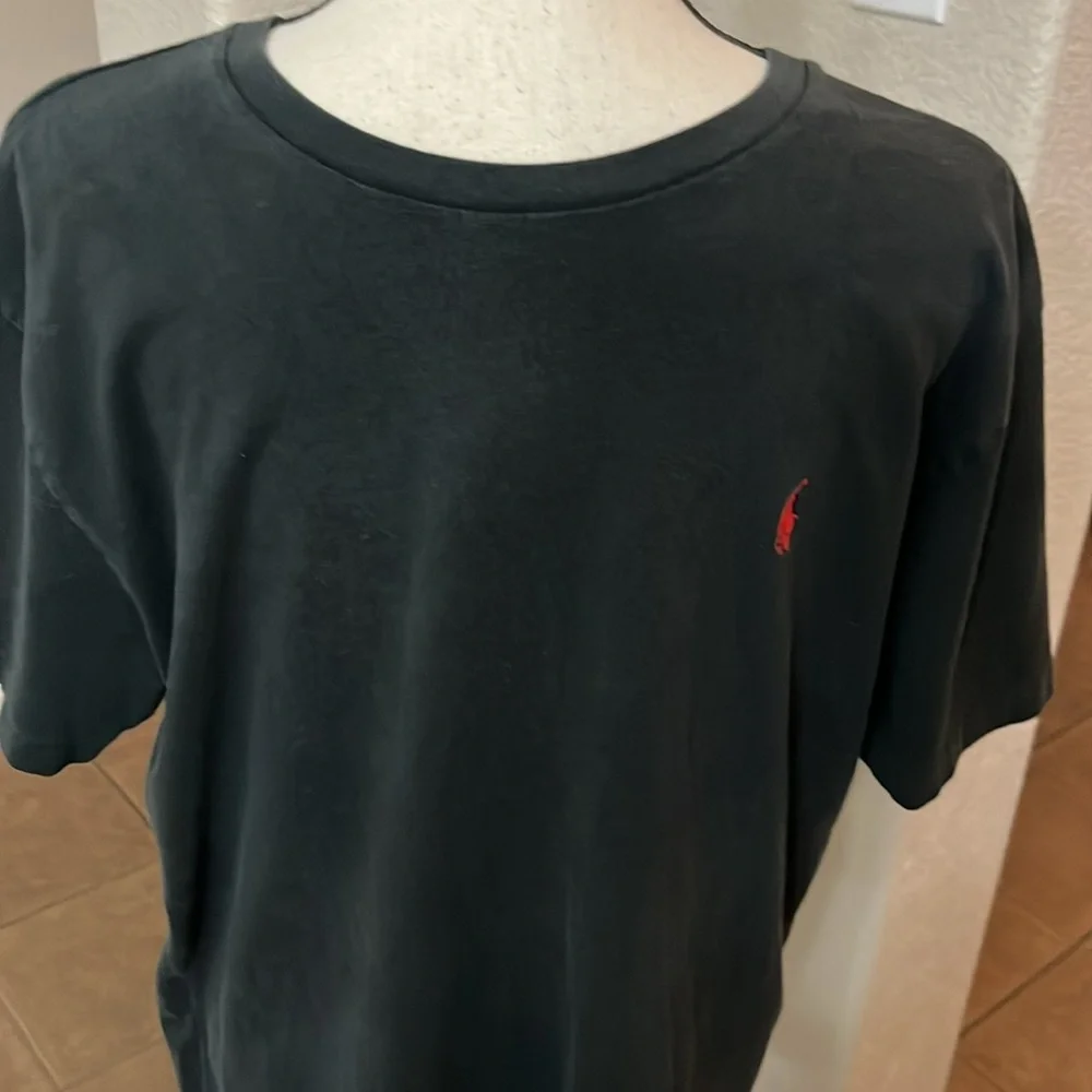 Ralph Lauren polo black jersey crewneck short sleeve T-shirt Size M